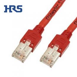 Communik - Cat.5e Patchkabel, S/UTP Dtwyler UNINET4P + Hirose TM11, 20 Meter, Farbe rot