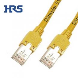 Communik - Cat.5e Patchkabel, S/UTP Dtwyler UNINET4P + Hirose TM11, 7,5 Meter, Farbe gelb