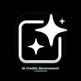 Corel AI Credits Subscription | 1 Jahr | 2500 Credits