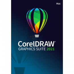 CorelDRAW Graphics Suite 2021 Vollversion ESD   1 Mac  (Download) (mehrsprachig)