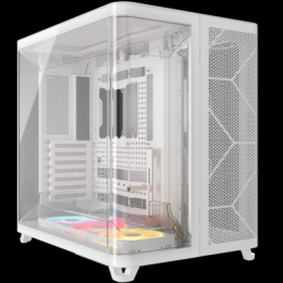 CORSAIR AIR 5400 LX-R RGB iCUE LINK weiß | PC-Gehäuse