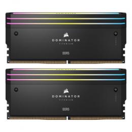 Corsair Dominator Titanium Schwarz 32GB (2x16GB) DDR5-7200 XMP Arbeitsspeicher, CL34, 1.45V