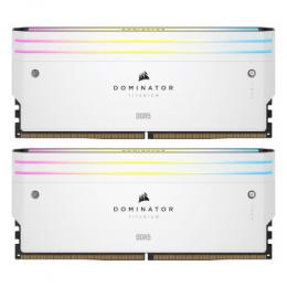 Corsair Dominator Titanium Weiß 64GB (2x32GB) DDR5-6000 XMP Arbeitsspeicher, CL30, 1.4V
