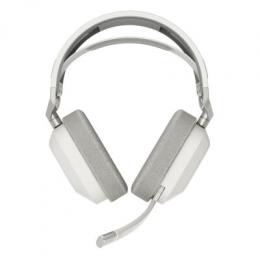Corsair HS80 MAX Wireless Headset weiß -Kabelloses Gaming-Headset mit dynamischer RGB-Beleuchtung auf jeder Ohrmuschel