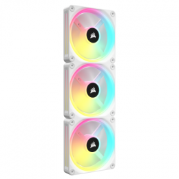 CORSAIR iCUE LINK QX120 RGB White 3er-Pack | Gehäuselüfter