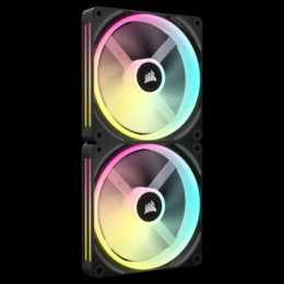 CORSAIR iCUE LINK QX140 RGB Black 2er-Pack | Gehäuselüfter
