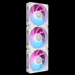 CORSAIR iCUE LINK RX120 MAX RGB weiß 3er-Pack | Gehäuselüfter