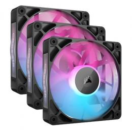 CORSAIR iCUE LINK RX120 RGB schwarz | 3er-Pack 120mm Gehäuselüfter