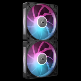 CORSAIR iCUE LINK RX140 MAX RGB schwarz 2er-Pack | Gehäuselüfter