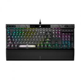 Corsair K70 MAX RGB Gaming Tastatur - Magnetisch-mechanische RGB Gaming-Tastatur, anpassbare Betätigung, stahlgrau