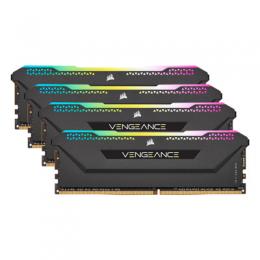 Corsair Vengeance RGB Pro SL Schwarz 32GB Kit (4x8GB) DDR4-3200 CL16 DIMM Arbeitsspeicher