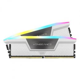 Corsair Vengeance RGB Weiß 32GB Kit (2x16GB) DDR5-6000 CL36 DIMM Arbeitsspeicher