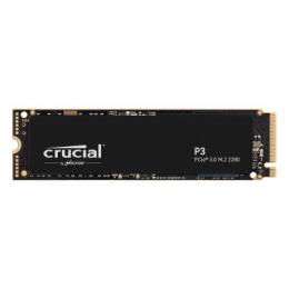 Crucial P3 SSD 500GB M.2 2280 PCIe Gen3 NVMe Internes Solid-State-Module