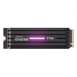 Crucial T710 Heatsink SSD 1TB M.2 2280 PCIe Gen5 NVMe Internes Solid-State-Module mit Kühlkörper