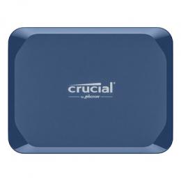 Crucial X10 Portable SSD 1TB Blau Externe Solid-State-Drive, USB 3.2 Gen 2x2