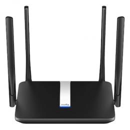 Cudy LT500 4G WiFi 5 Router 4G LTE, bis zu 150 Mbit/s (DL), WLAN AC Dualband, bis zu 1.200 Mbit/s, 4x LAN