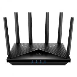Cudy WR6500H WiFi 7 Mesh Router BE6500 Dual-Band, 2.0GHz Quad-Core CPU, 1x 2.5G WAN, 4x 1G LAN