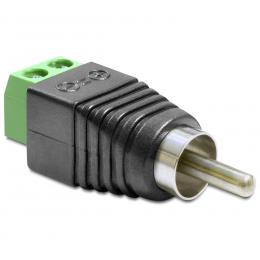 Delock Adapter Terminalblock > Cinch Stecker