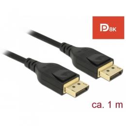 Delock DisplayPort Kabel 8K, 60Hz, 1m