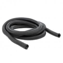 Delock Geflechtschlauch selbstschließend 2 m x 25 mm schwarz