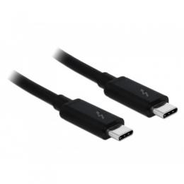 Delock Kabel Thunderbolt USB-C Kabel zu USB-C Kabel (20 Gb/s) 1m