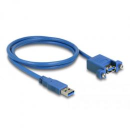 Delock Kabel USB 3.0 Typ-A Stecker > USB 3.0 Typ-A Buchse, 1m, zum Einbau