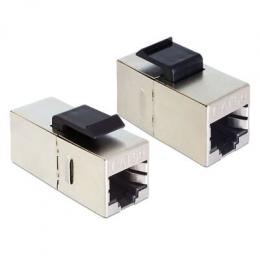 Delock Keystone Netzwerk Modul [RJ45 Buchse > RJ45 Buchse, Cat.5e]