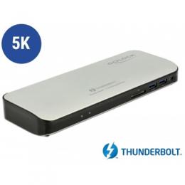 Delock Thunderbolt 3 Dockingstation 5K - HDMI/USB 3.0/USB-C/SD/LAN