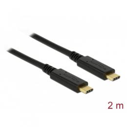 Delock USB 3.1 Gen 1 (5 Gbps) Kabel Type-C zu Type-C, 2m