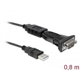 DeLock USB2.0 to Serial Adapter, 0,8m