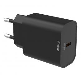 Deltaco USB-C-Schnell-Ladegerät USBC-AC143, 20 W mit Power Delivery