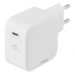 Deltaco USB-C-Schnell-Ladegerät USBC-GAN02, 60 W mit Power Delivery