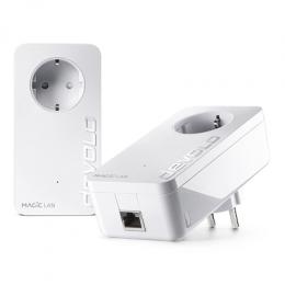 devolo Magic 1 LAN Powerline Starter Kit B-Ware Powerline bis zu 1.200 Mbit/s, 1x Gigabit LAN (pro Einheit)