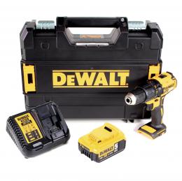 DeWalt DCD 778 P1T Akku Schlagbohrschrauber 18V 65Nm + 1x Akku 5,0Ah + Ladegerät in TSTAK Box