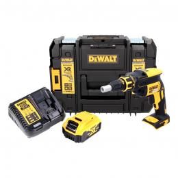 DeWalt DCF 620 P1 Akku Trockenbauschrauber 18 V 30 Nm Brushless + 1x Akku 5,0 Ah + Ladegerät + TSTAK