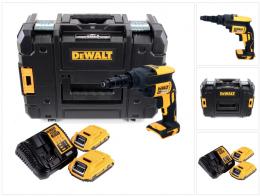 DeWalt DCF 622 D2 Akku Universalschrauber 18 V 34 Nm Brushless + 2x Akku 2,0 Ah + Ladegerät + TSTAK