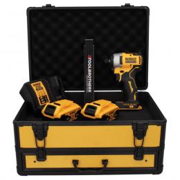 DeWalt DCF 809 P2 TX Akku Schlagschrauber 18 V Brushless + 2x Akku 5,0 Ah + Ladegerät + Gliedermaßstab + TX Koffer