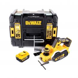 DeWalt DCP 580 NT Akku Hobel 18V 82mm + 1x Akku 5,0Ah + TSTAK - ohne Ladegerät