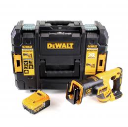 DeWalt DCS 367 NT Akku Reciprosäge Säbelsäge 18V Brushless + 1x Akku 5,0Ah + TSTAK - ohne Ladegerät