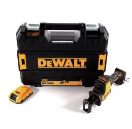 DeWalt DCS 369 NT Akku Säbelsäge 18 V + 1x Akku 2,0 Ah + TSTAK - ohne Ladegerät
