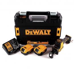 DeWalt DCS 369 P2 Akku Säbelsäge 18 V + 2x Akku 5,0 Ah + Ladegerät + TSTAK