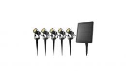 Die Bold  SIMON LED Solar, IP65, 3000K, SP 6V, 5er Set