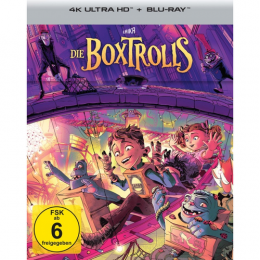 Die Boxtrolls  SteelBook    (4K-UHD+Blu-ray)