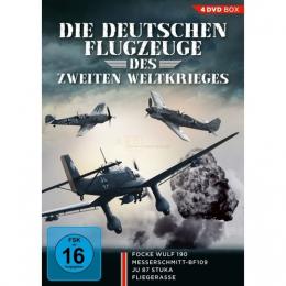 Die deutschen Flugzeuge des Zweiten Weltkrieges      (4 DVDs)