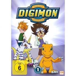 Digimon Adventure - Staffel 1 - Volume 1 - Episode 01-18      (3 DVDs)