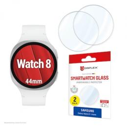 DISPLEX Glass Schutzfolie Samsung Galaxy Watch8, 44mm 2 Stück