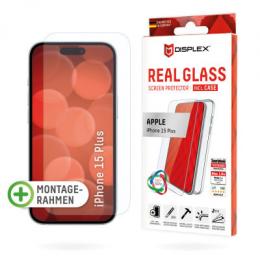 Displex Panzerglas und Schutzhülle für Iphone 15 Plus