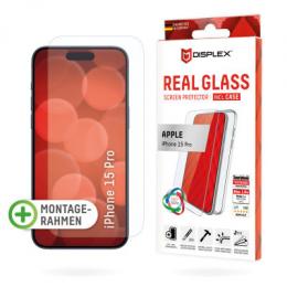 Displex Panzerglas und Schutzhülle für Iphone 15 Pro