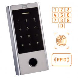 dnt Fingerprintcodeschloss BioAccess PRO, kapazitiver Fingerprint-Sensor, Zahlencode und RFID