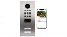 DoorBird IP Video Türstation D2102V Edelstahl V4A, gebürstet, Unterputz